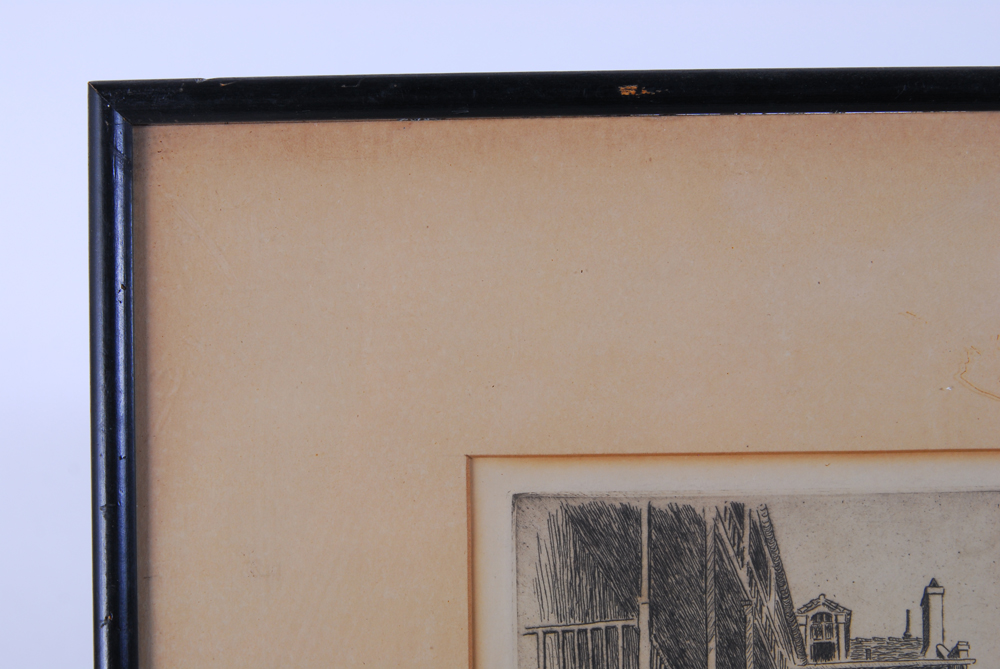 Bourbon Street Signed Etching