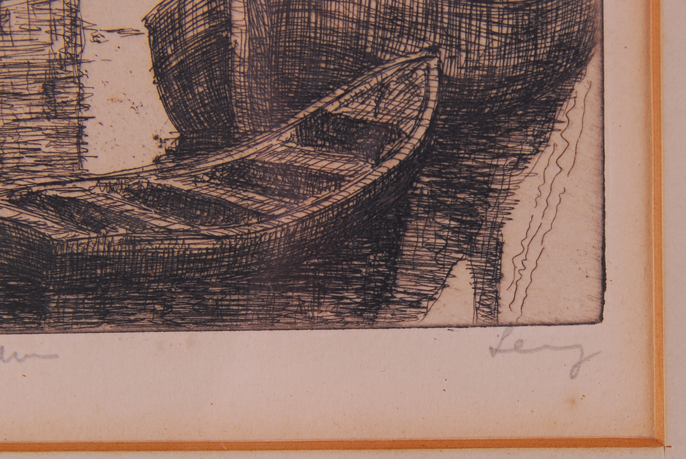 Pen and Ink Drawing Of Amsterdam