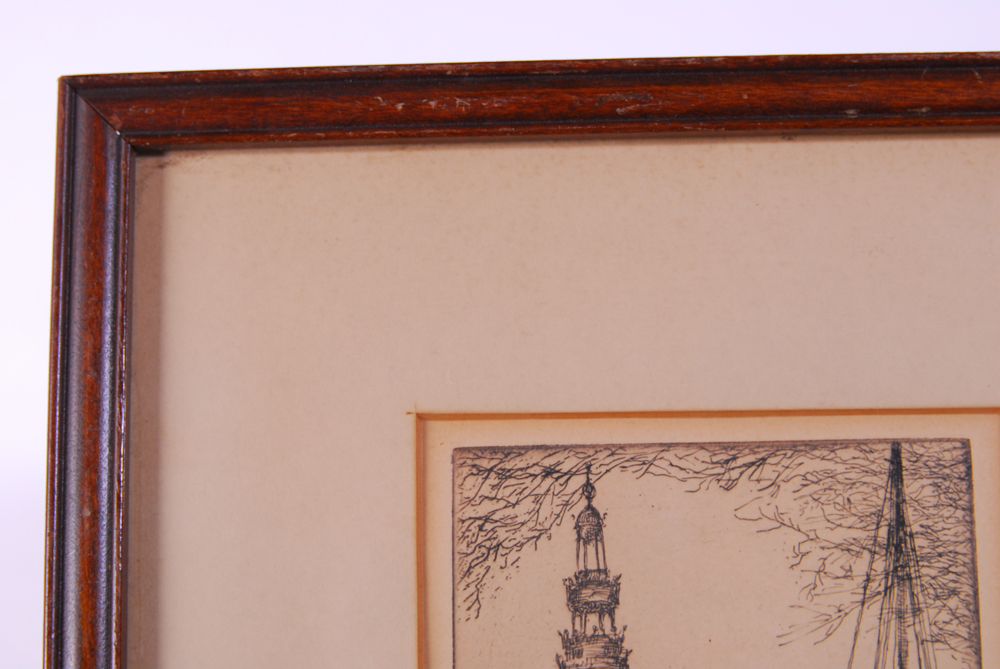 Pen and Ink Drawing Of Amsterdam