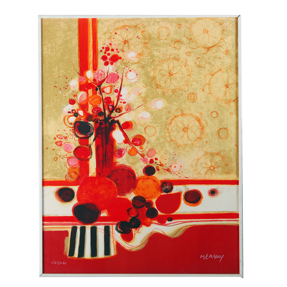 Limited Edition Signed Frederic Menguy Lithograph