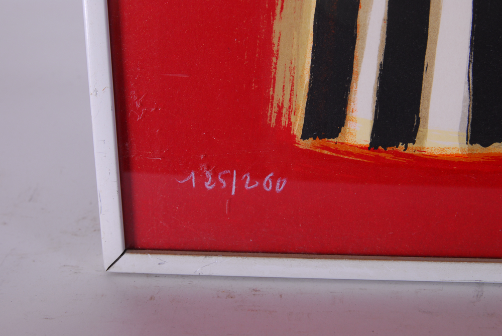 Limited Edition Signed Frederic Menguy Lithograph