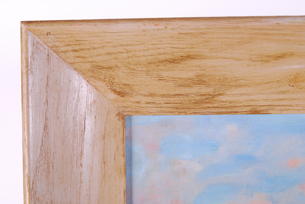 C. R. Pohl Seascape Oil on Canvas Painting