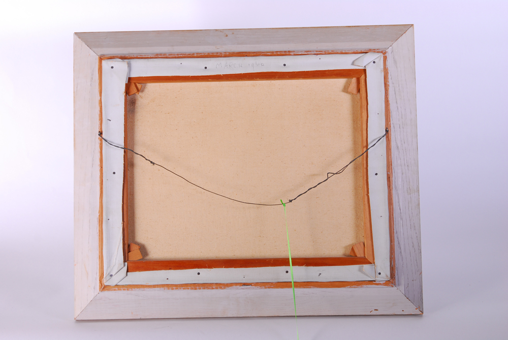 C. R. Pohl Seascape Oil on Canvas Painting