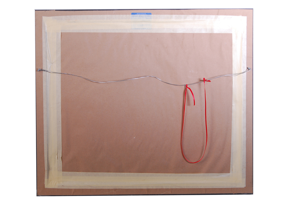 Peter Biehl "Sleeping Dog" Watercolor Painting