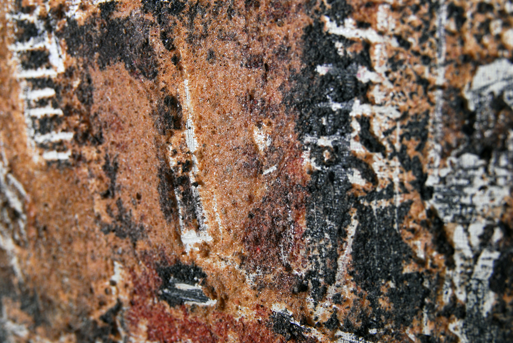 Georges Ebrin Adingra Abstract Oil on Canvas Painting