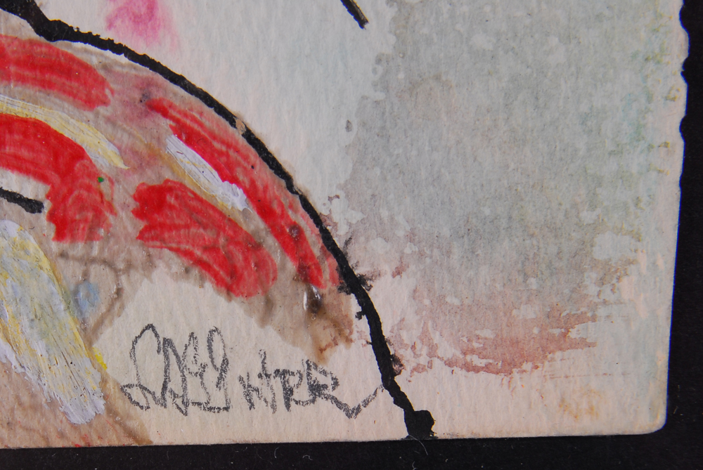 Charles Keeling Lassiter Watercolor and Acrylic Painting