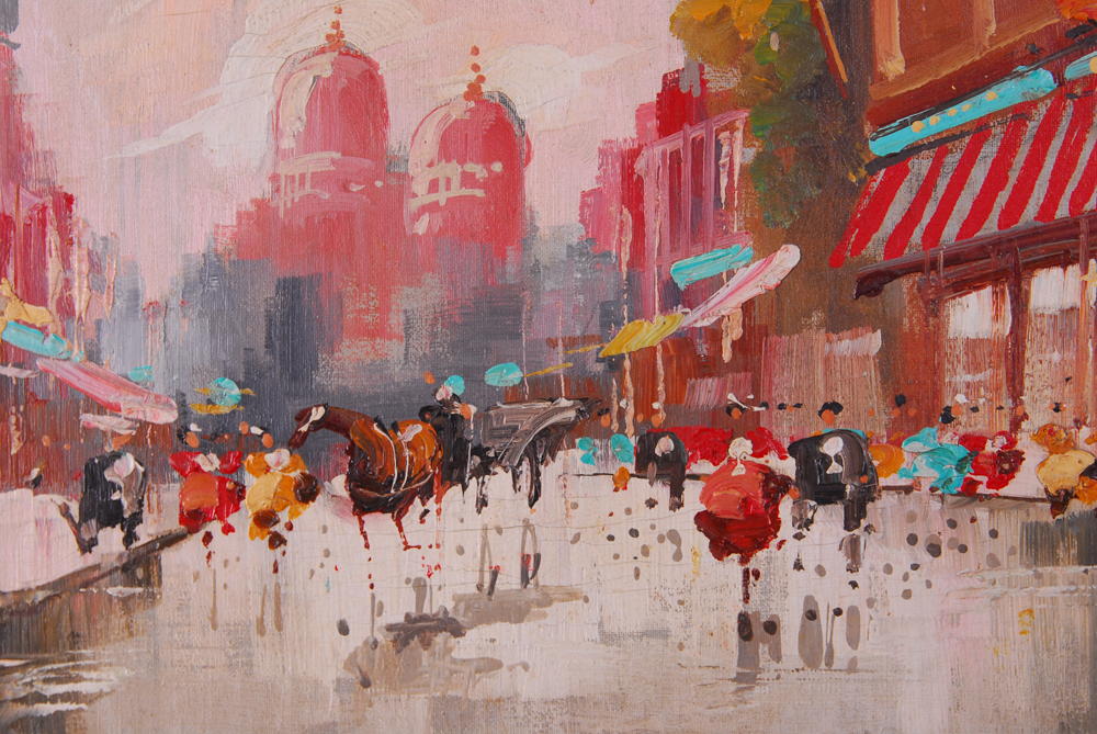 A. De Fleury Oil Painting