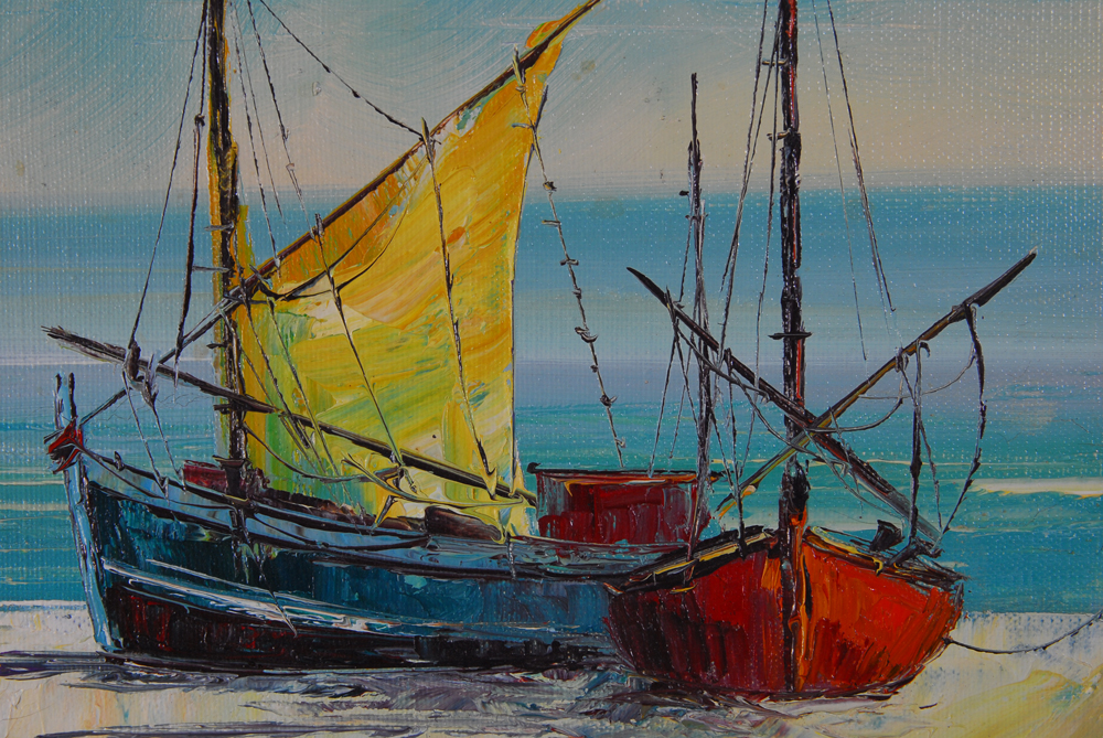 Giacomo Rosselli Oil on Canvas Painting