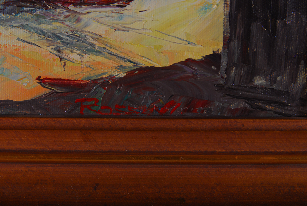 Giacomo Rosselli Oil on Canvas Painting