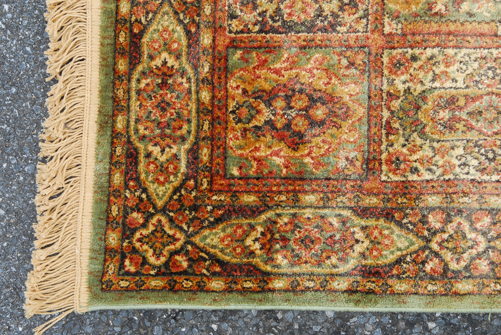 Bakhtiari-Style Wool Area Rug