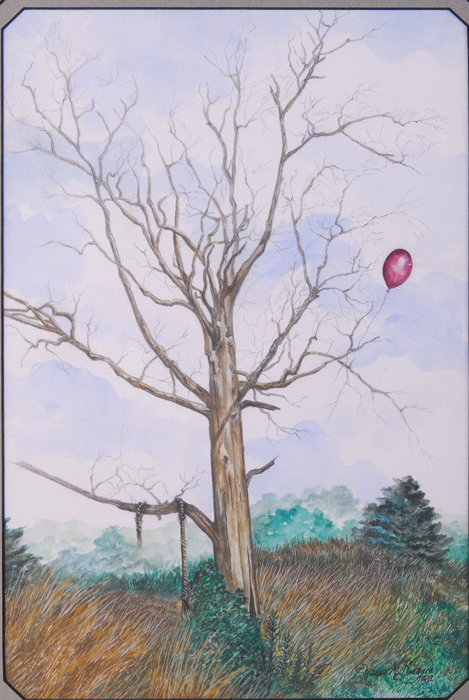 "Defender of the Faith" Karen M. Bongard Watercolor