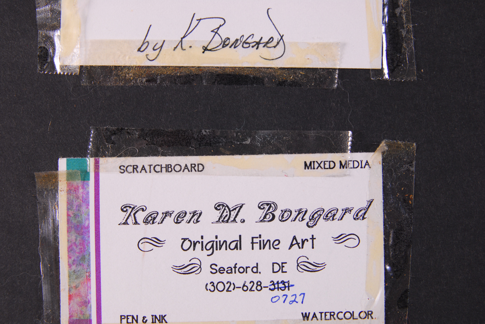 "Defender of the Faith" Karen M. Bongard Watercolor