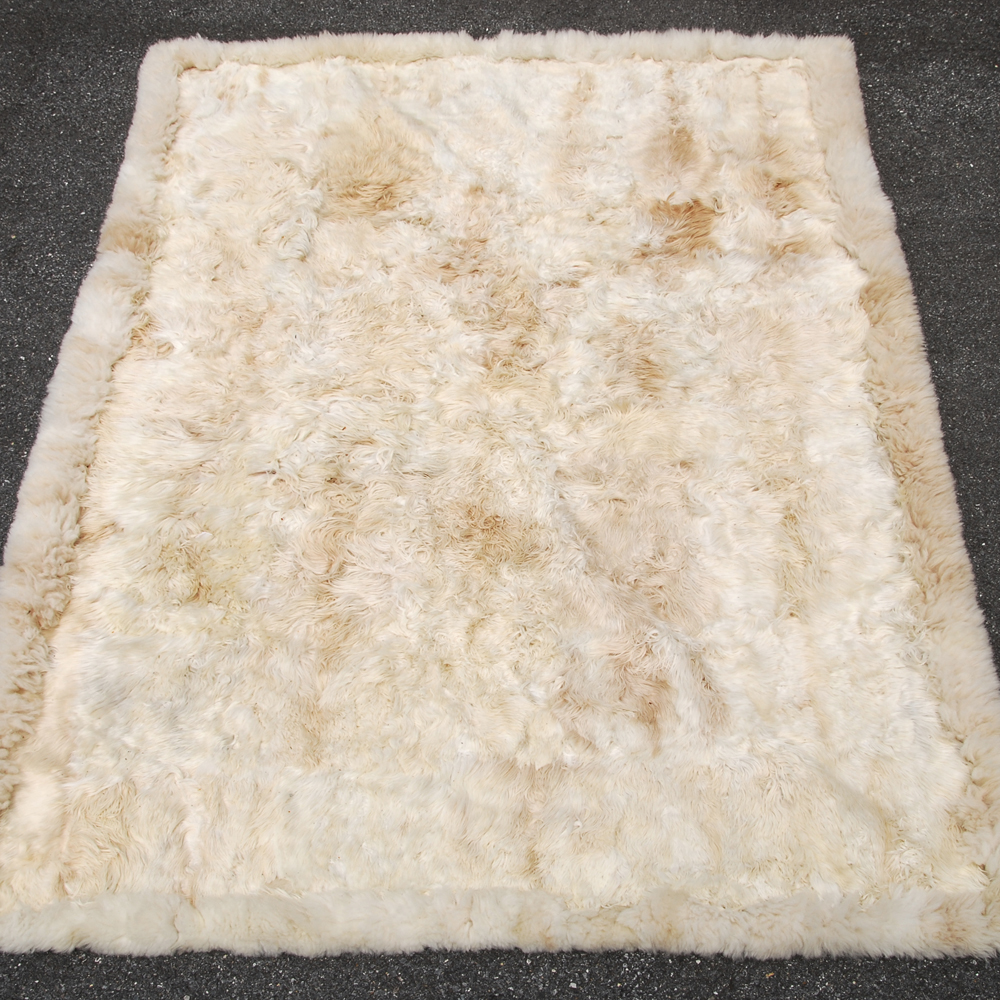 Natural Fur Area Rug