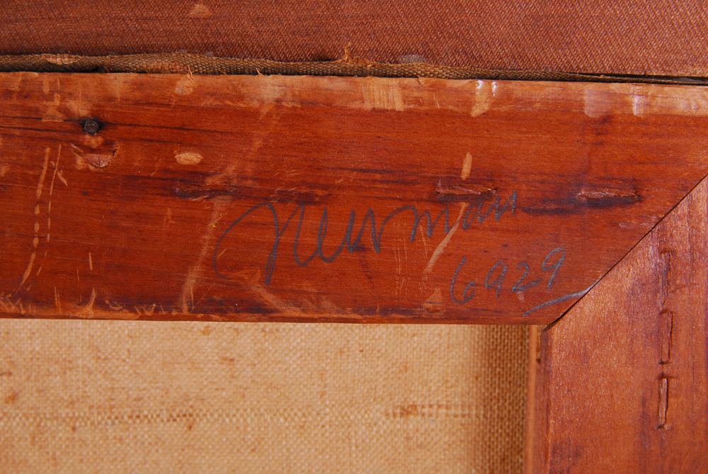 Maritime Themed Clipper Ship Oil on Canvas Painting By W. Bean