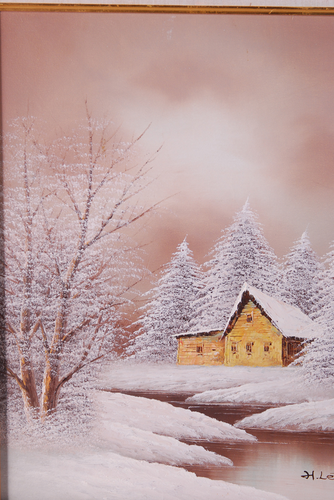 H. Lester Oil on Canvas