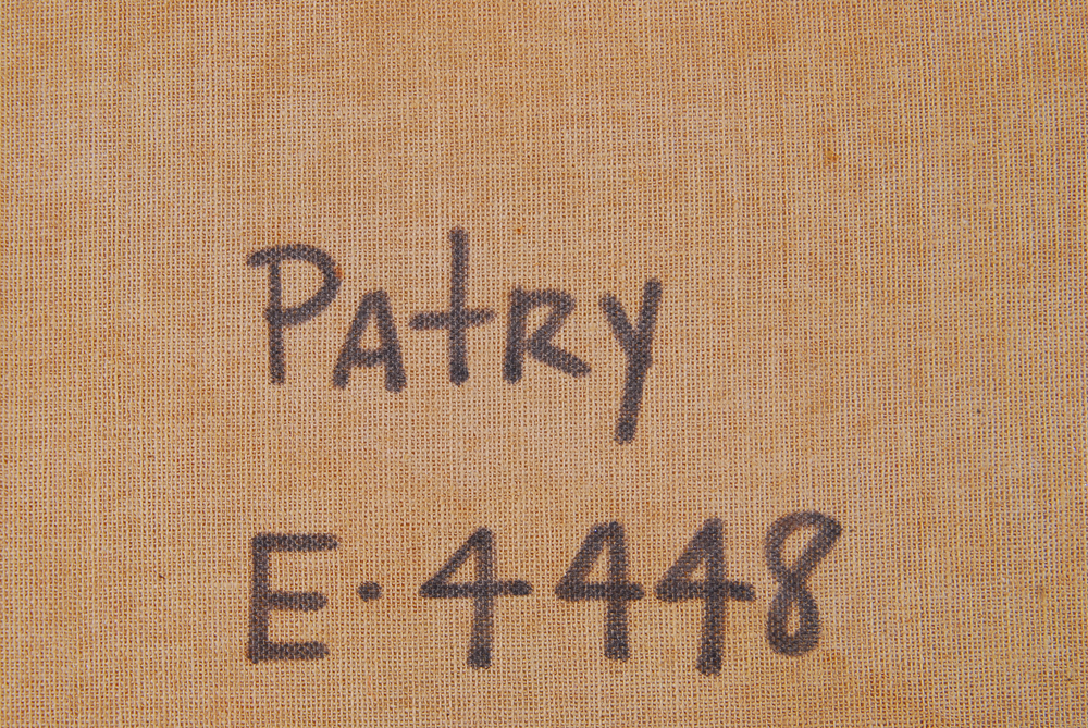 Pierre Patry Oil on Canvas Mixed Media Painting