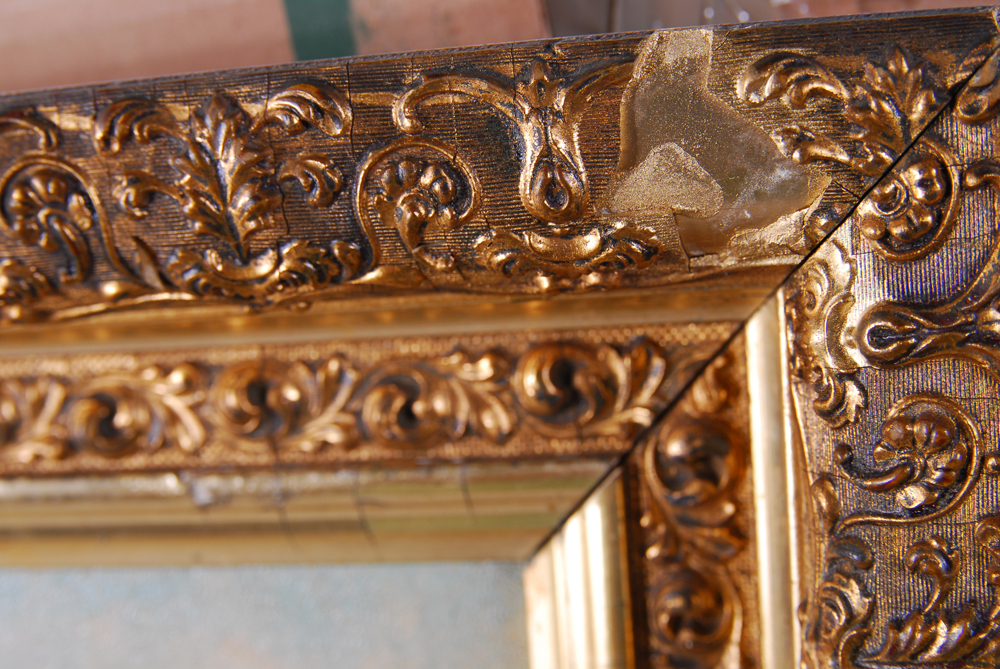 George M. Hathaway Lighthouse Landscape Oil on Board Painting