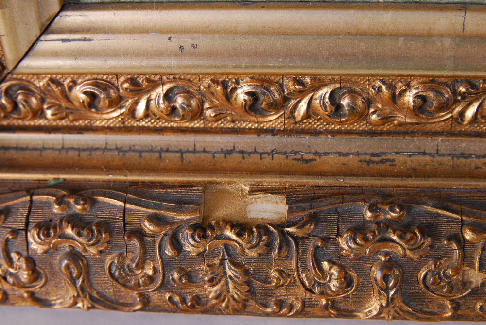 George M. Hathaway Lighthouse Landscape Oil on Board Painting