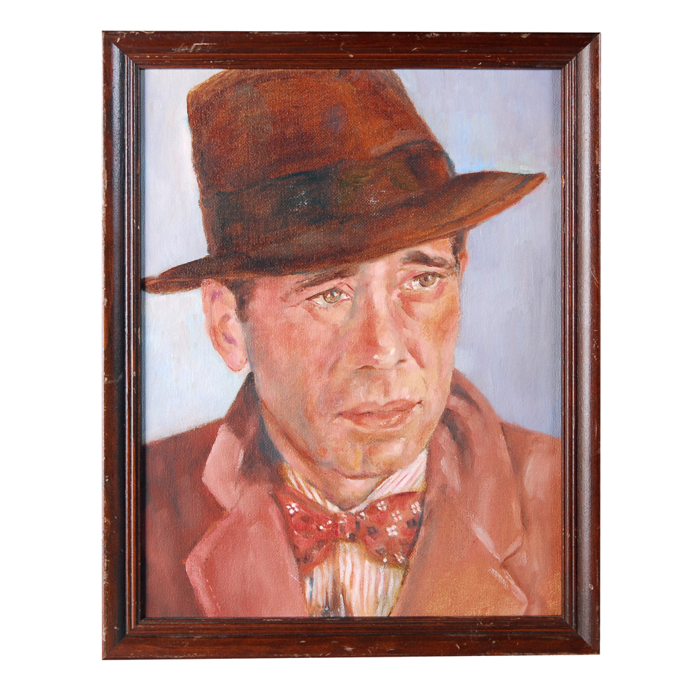 Arden Shatz "Humphrey Bogart" Portrait