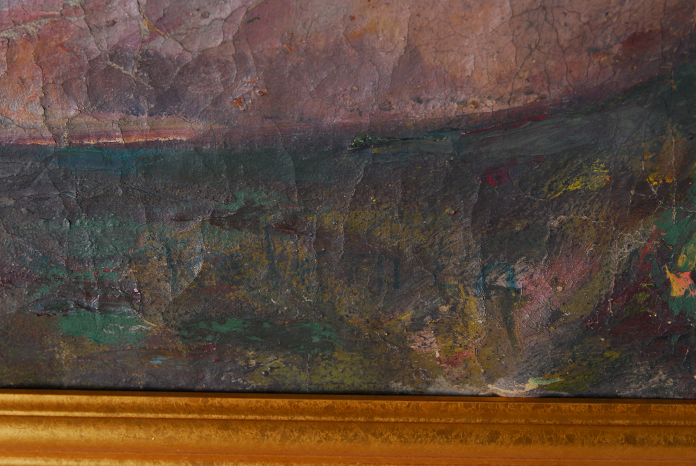 Emil Kelemen Nude Oil on Canvas