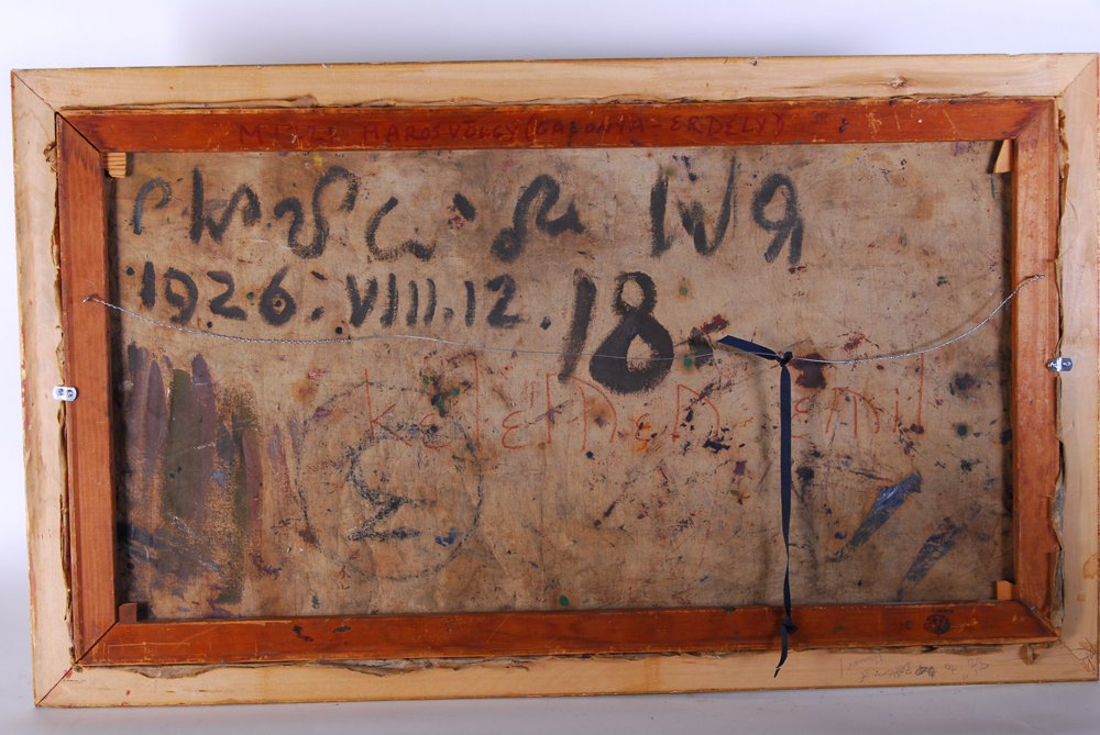 Emil Kelemen Nude Oil on Canvas