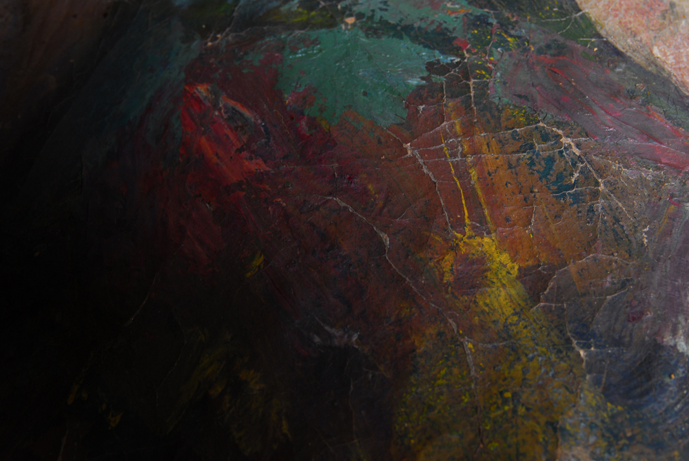 Emil Kelemen Nude Oil on Canvas