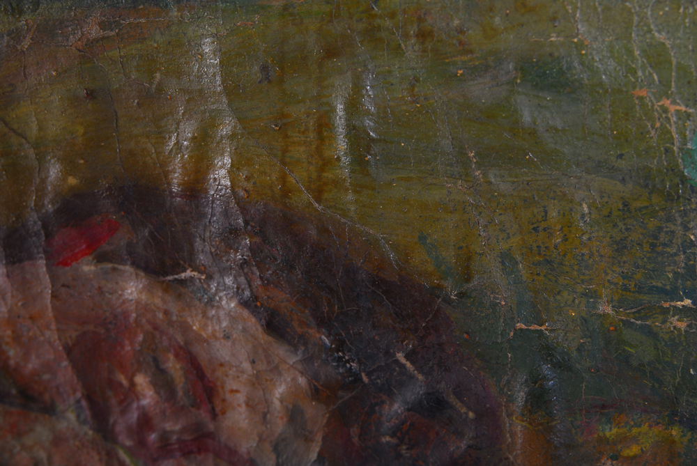 Emil Kelemen Nude Oil on Canvas