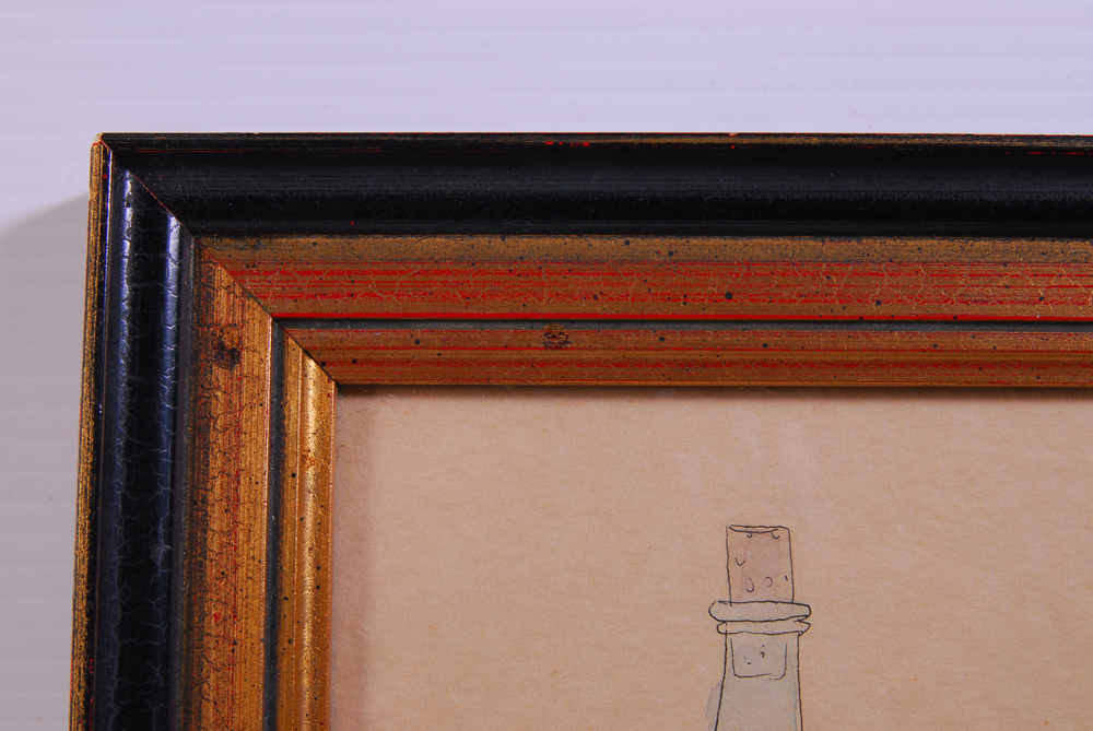 Kenneth Koskela Framed Colored Drawing