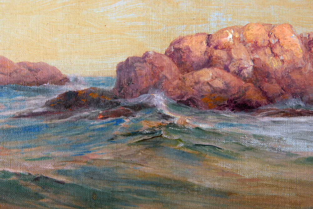 Warren Sheppard Oil on Canvas Painting