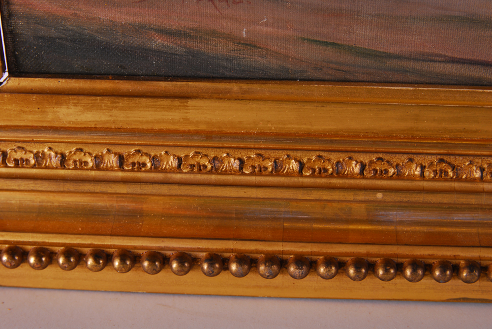 Warren Sheppard Oil on Canvas Painting