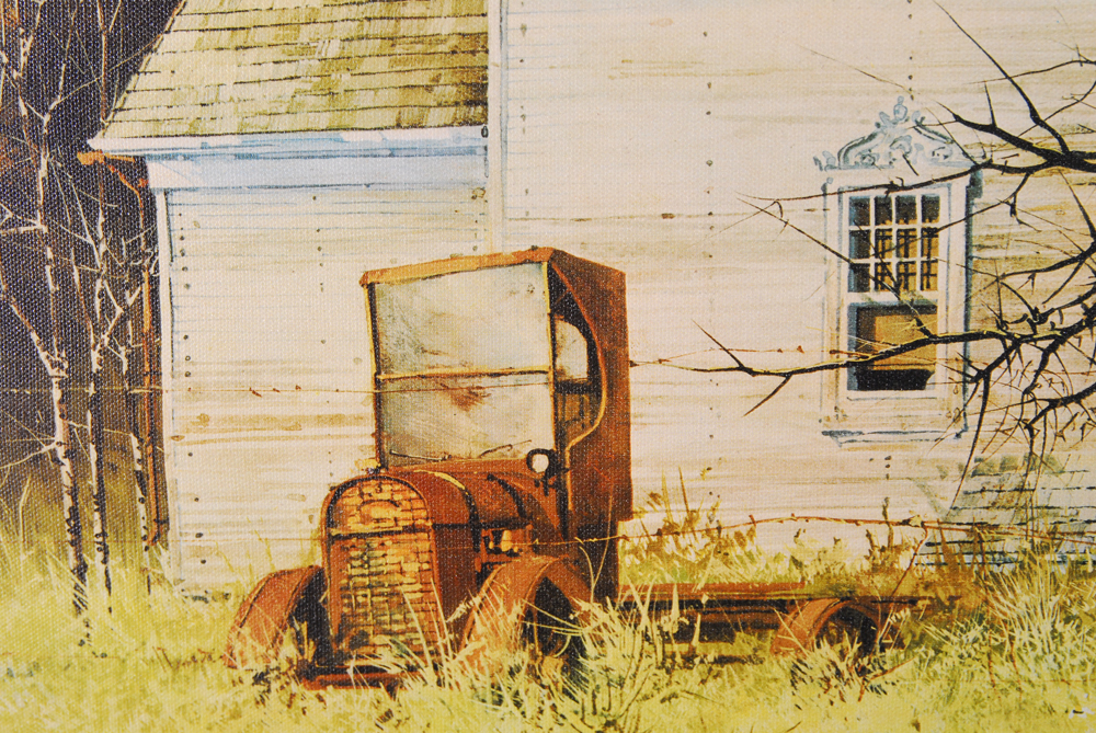 "Gone For The Summer" Frank M. Hamilton Reproduction on Canvas