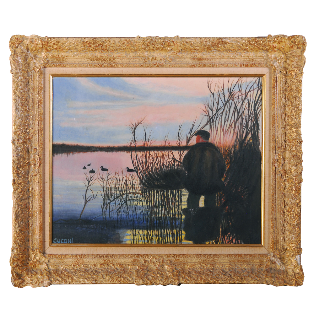 Anthony Cucchi Oil on Canvas Painting