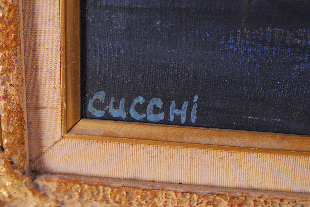 Anthony Cucchi Oil on Canvas Painting