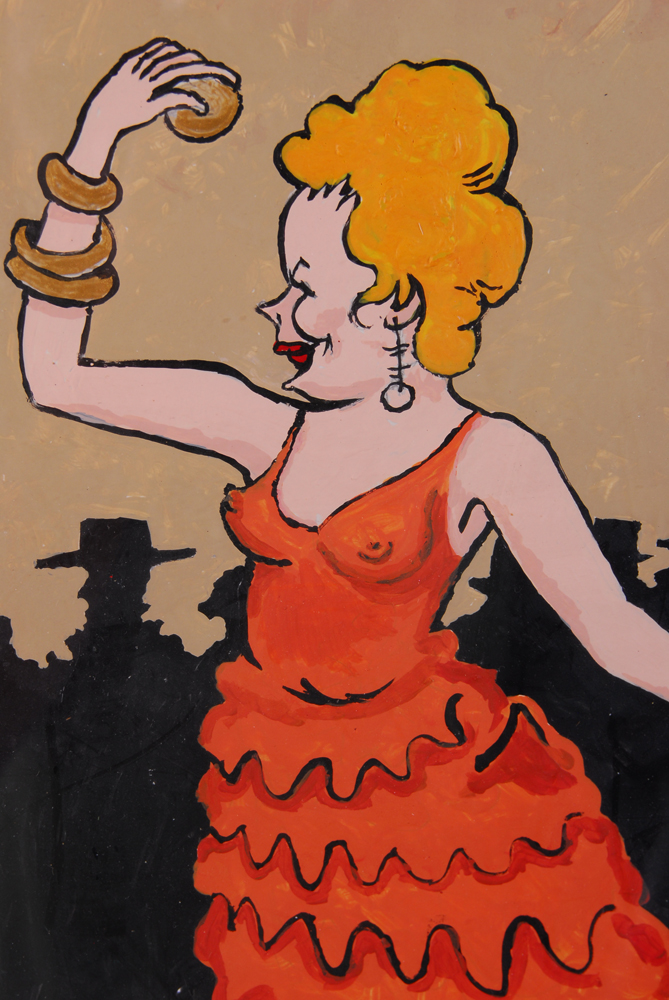 Thom Ripple Painting on Paper