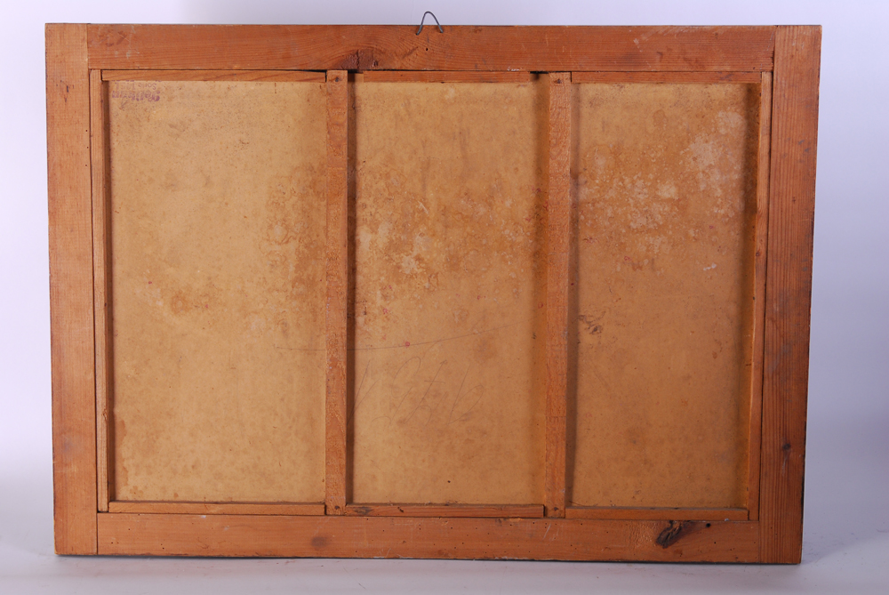 Vintage Nautical Oil on Board