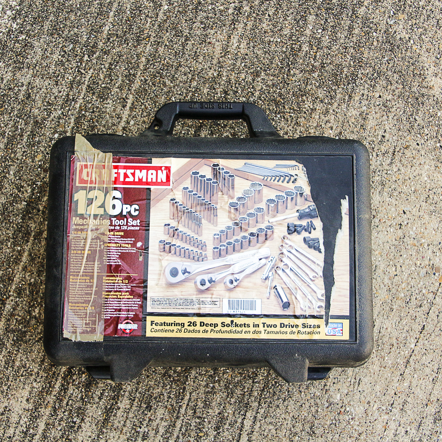 Craftsman 126 Piece Mechanics Tool Set