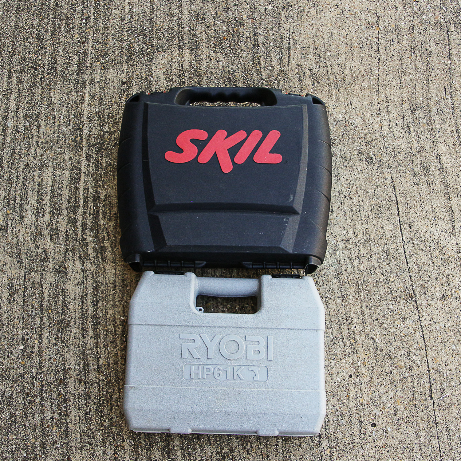 Skill and Ryobi Drills
