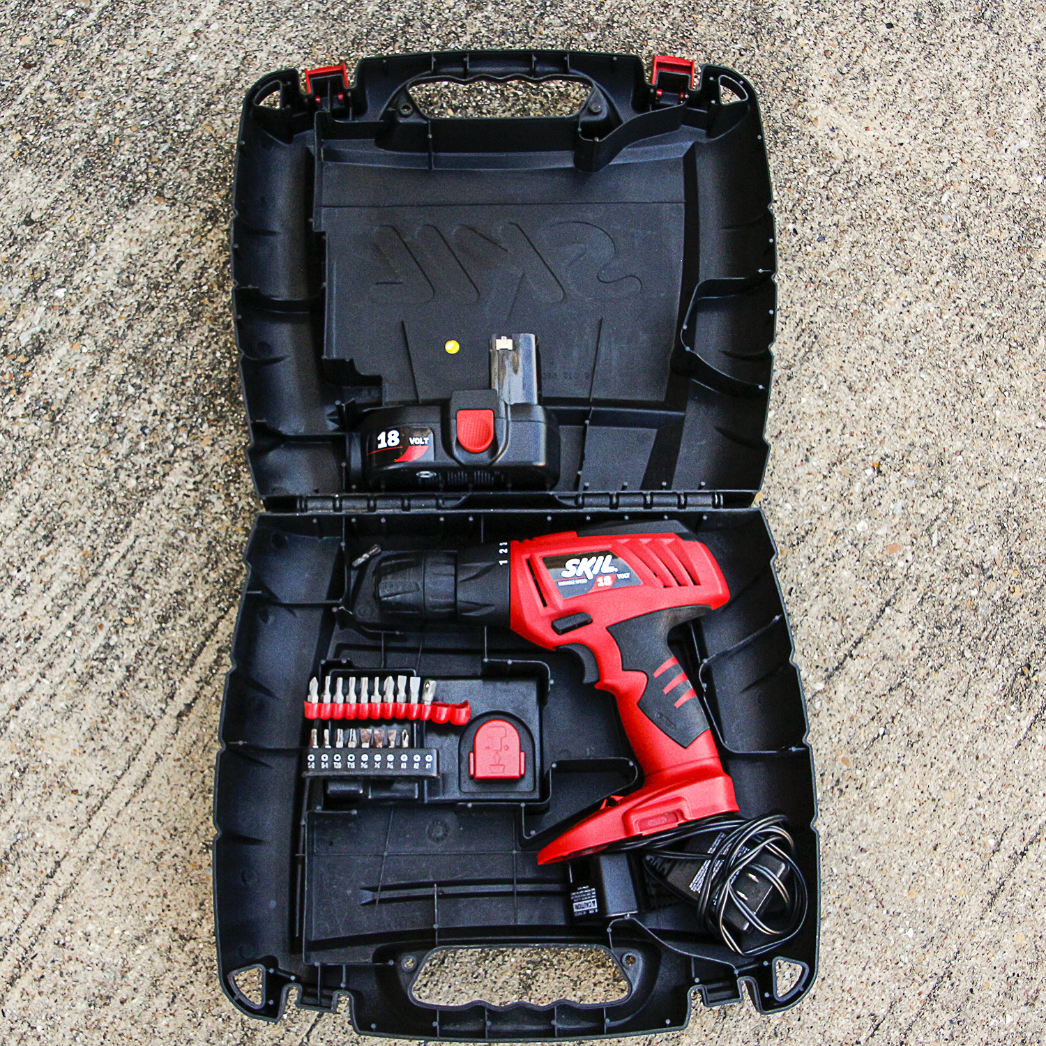 Skill and Ryobi Drills