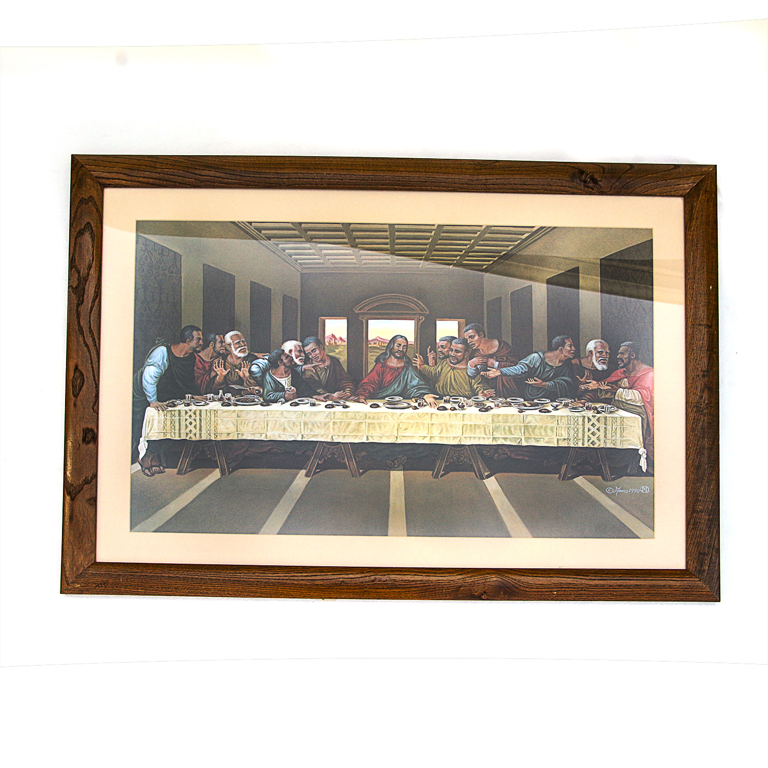 Last Super Lithograph by Huno Circa 1990