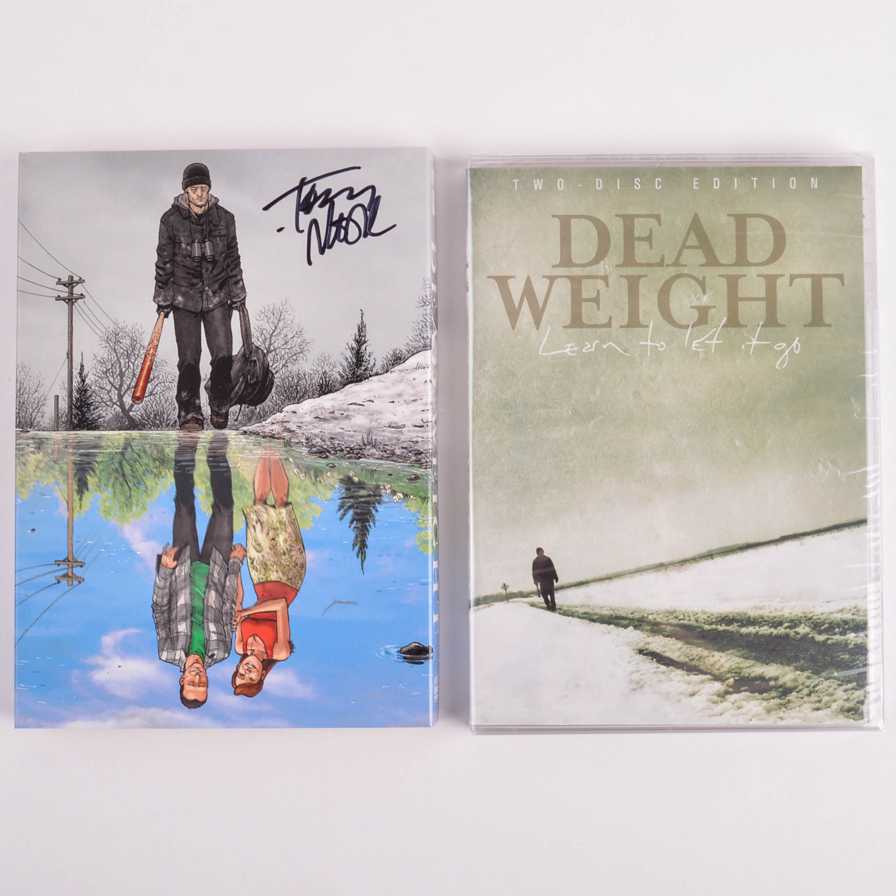 "Dead Weight" DVD With Signed Tony Moore Variant Sleeve Cover