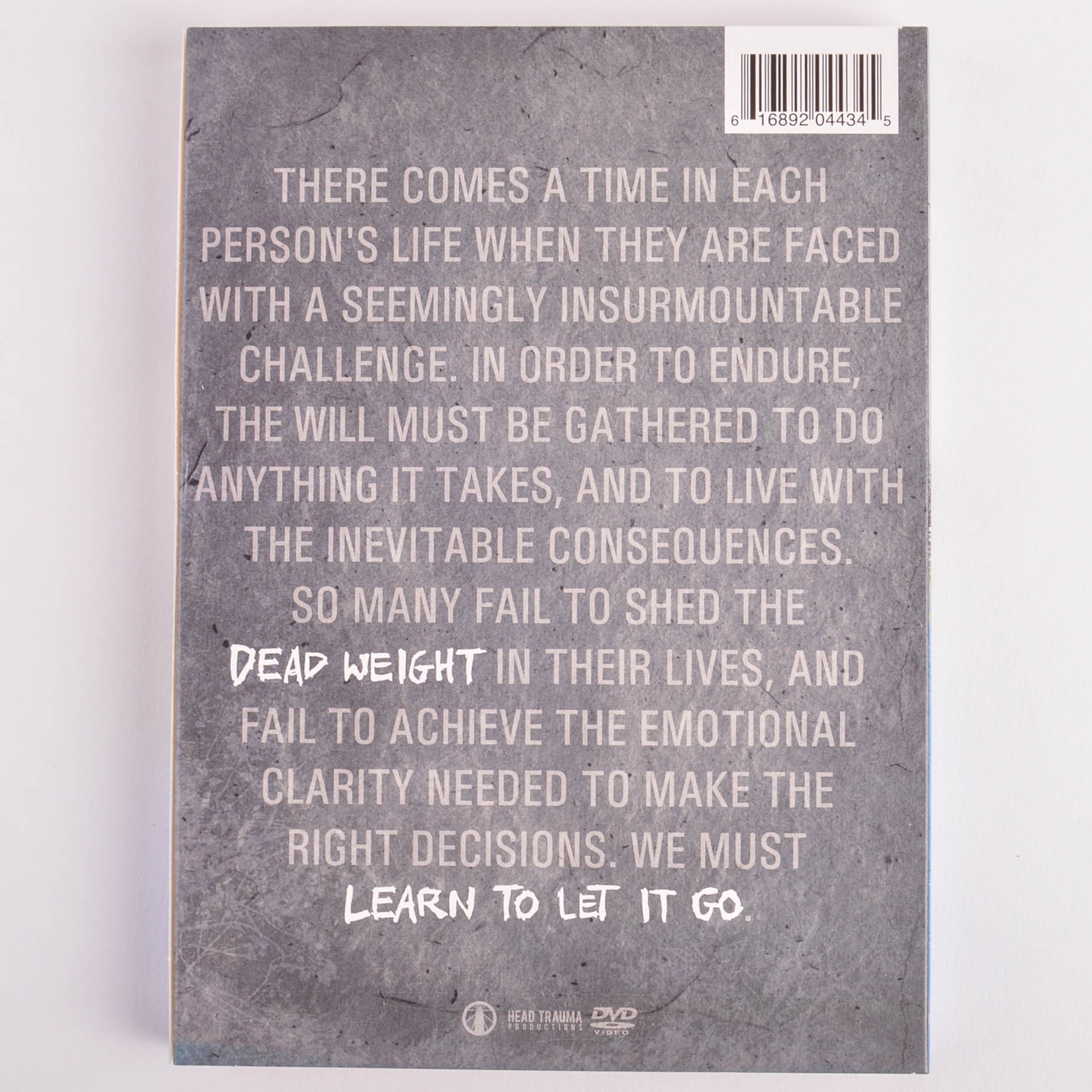 "Dead Weight" DVD With Signed Tony Moore Variant Sleeve Cover