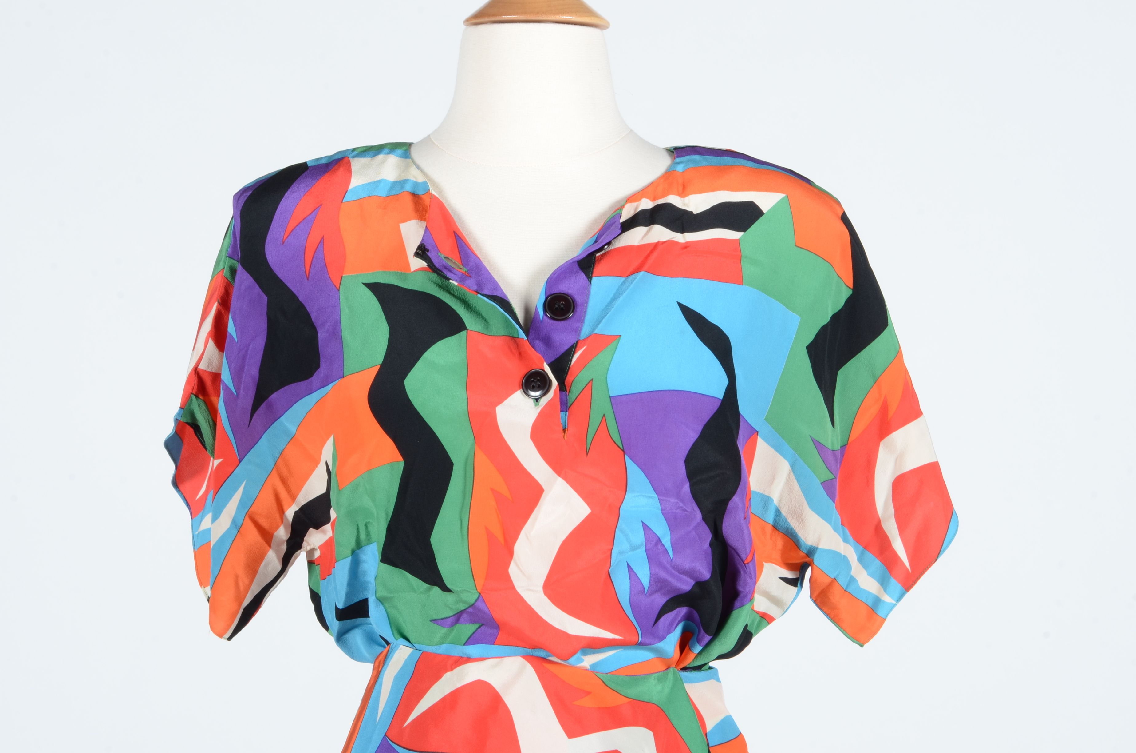 Miss O by Oscar de la Renta Shirt and Skirt Set