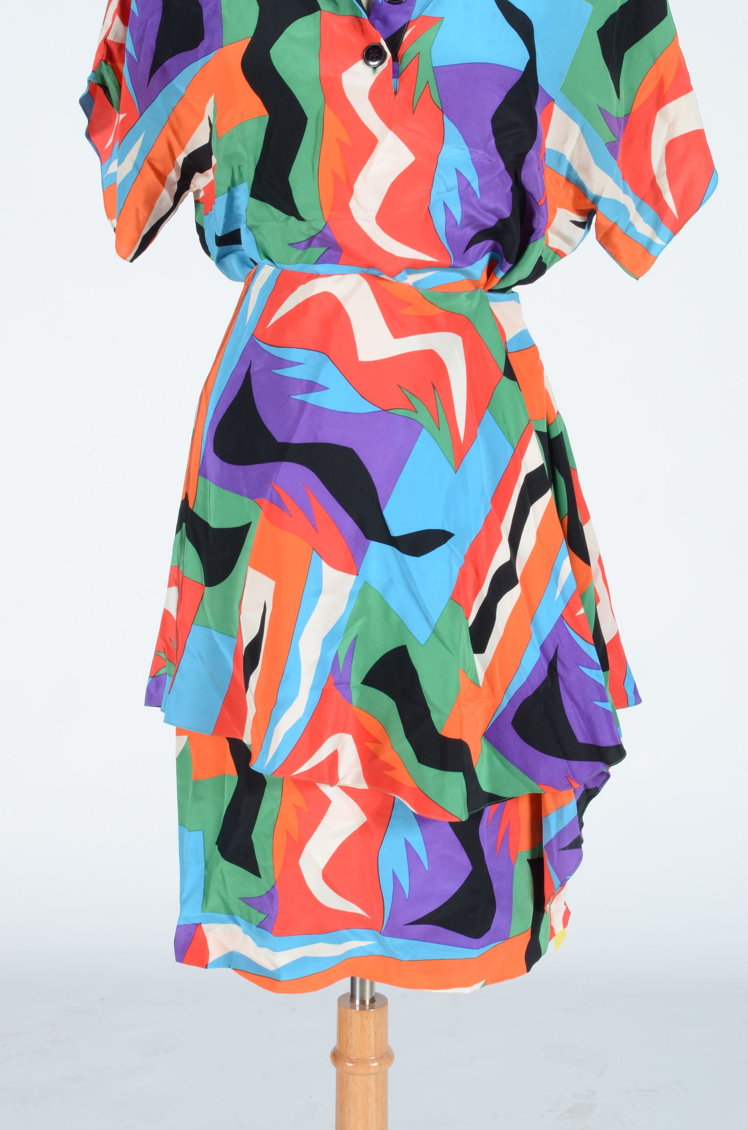 Miss O by Oscar de la Renta Shirt and Skirt Set