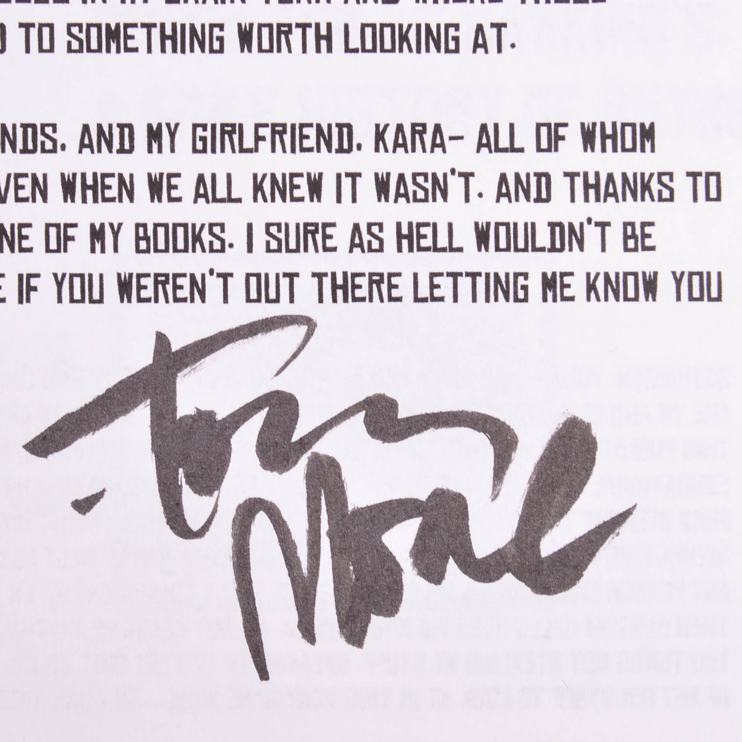 Signed and Sketched "Saturnism: Volume One"