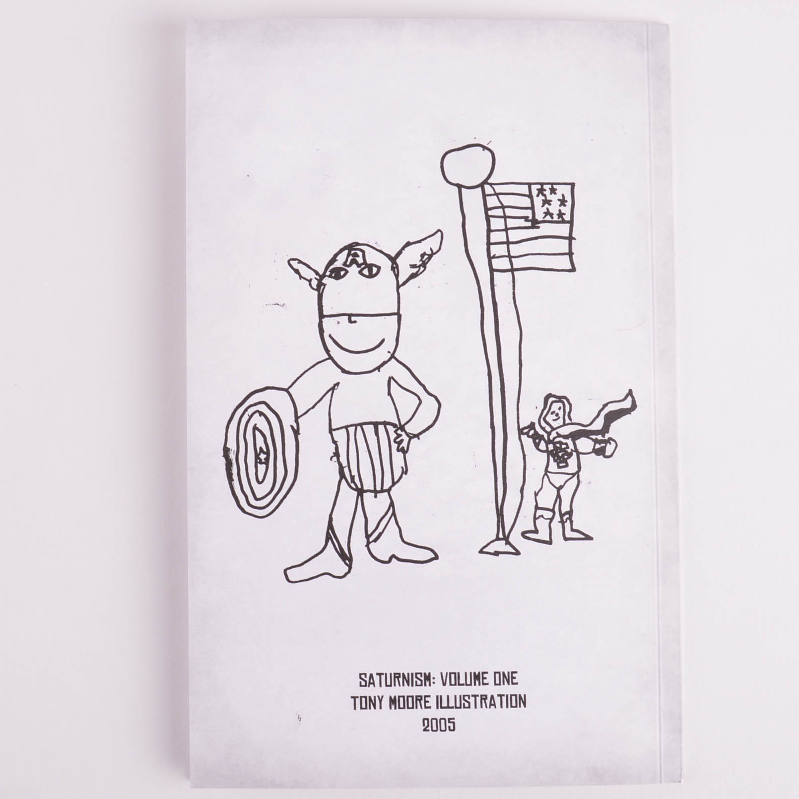 Signed and Sketched "Saturnism: Volume One"