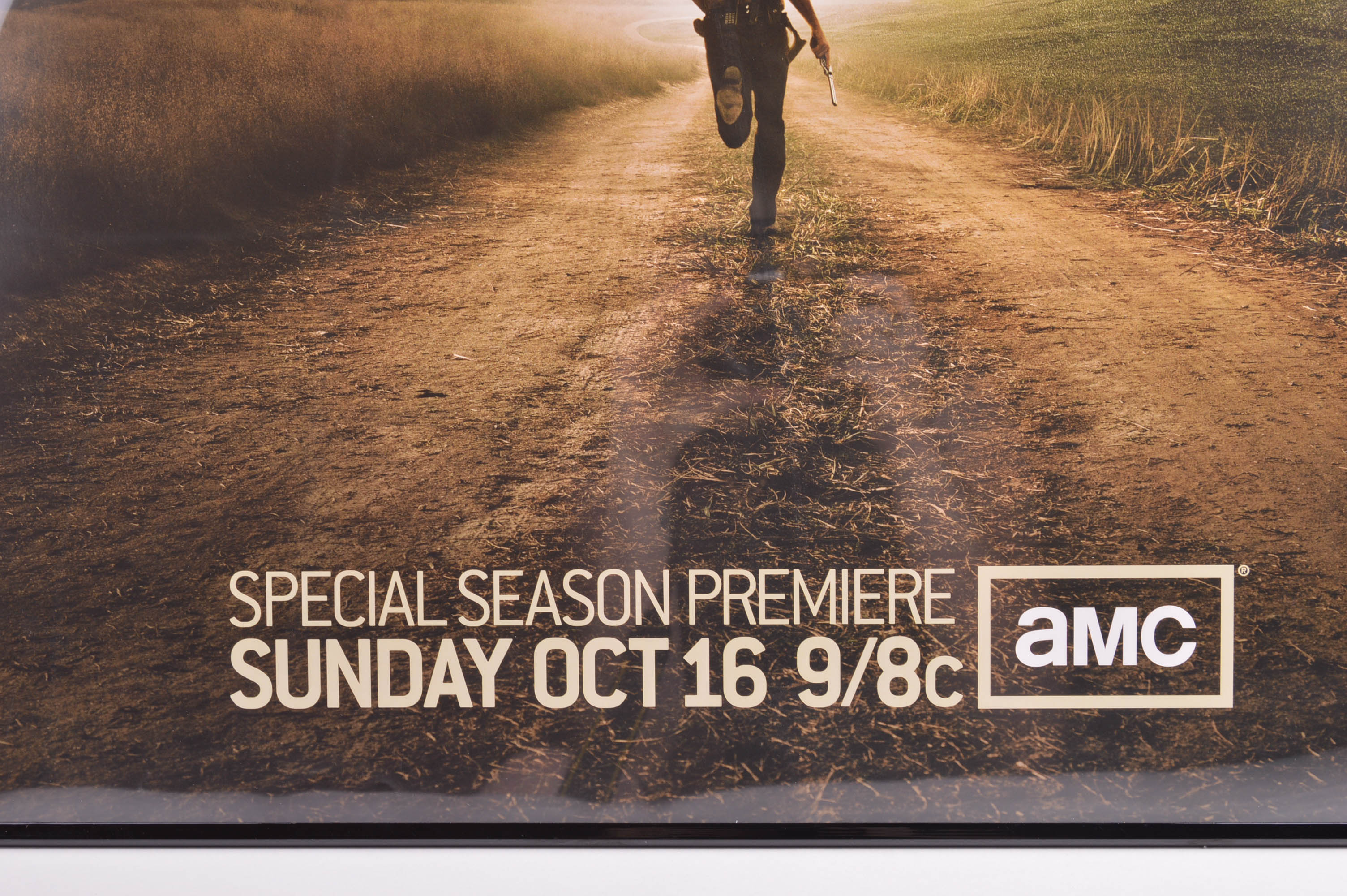 AMC The Walking Dead Season 2 Tony Moore Signed and Sketched Poster