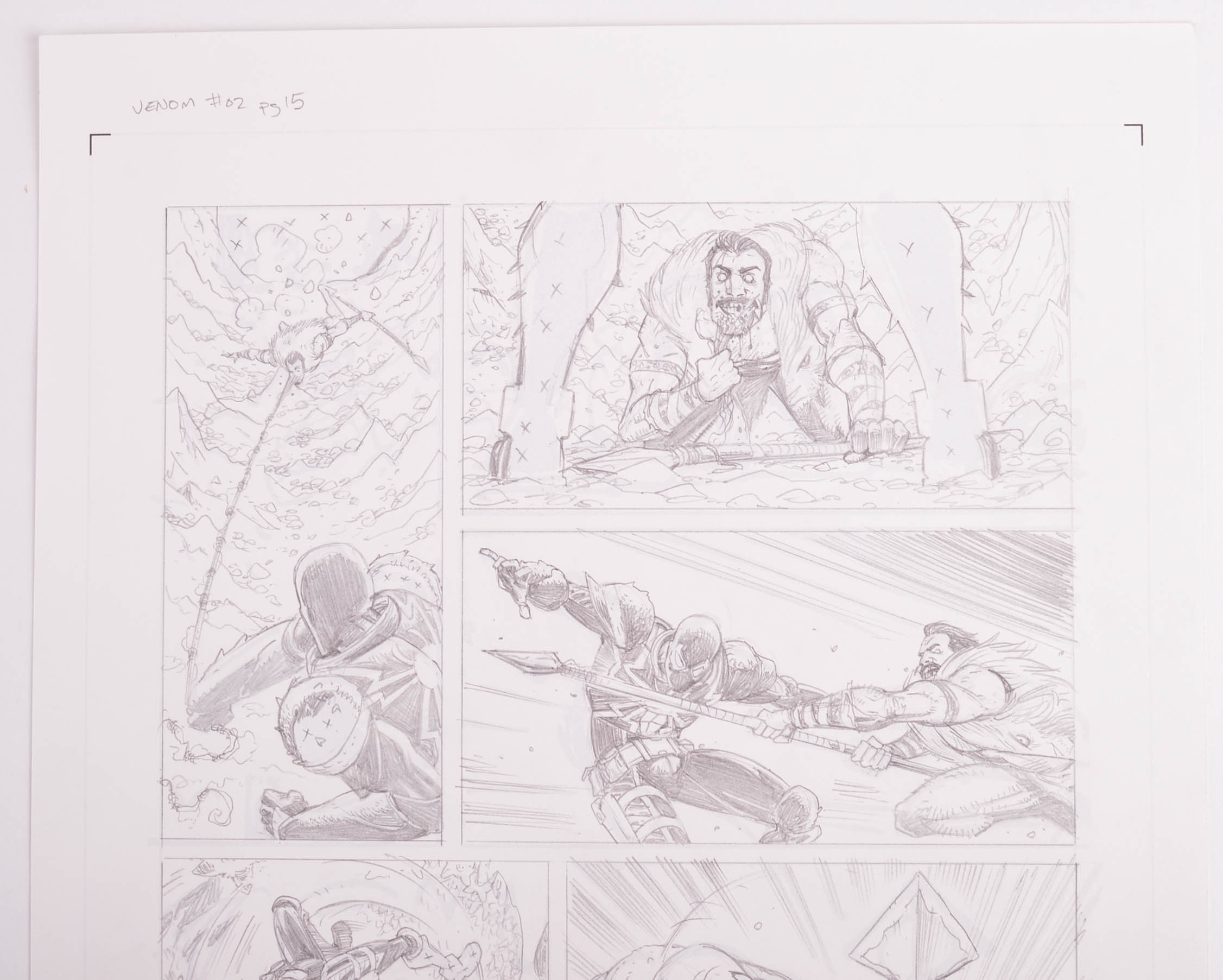 "Venom" Issue #2 Page 15 Original Published Page Art