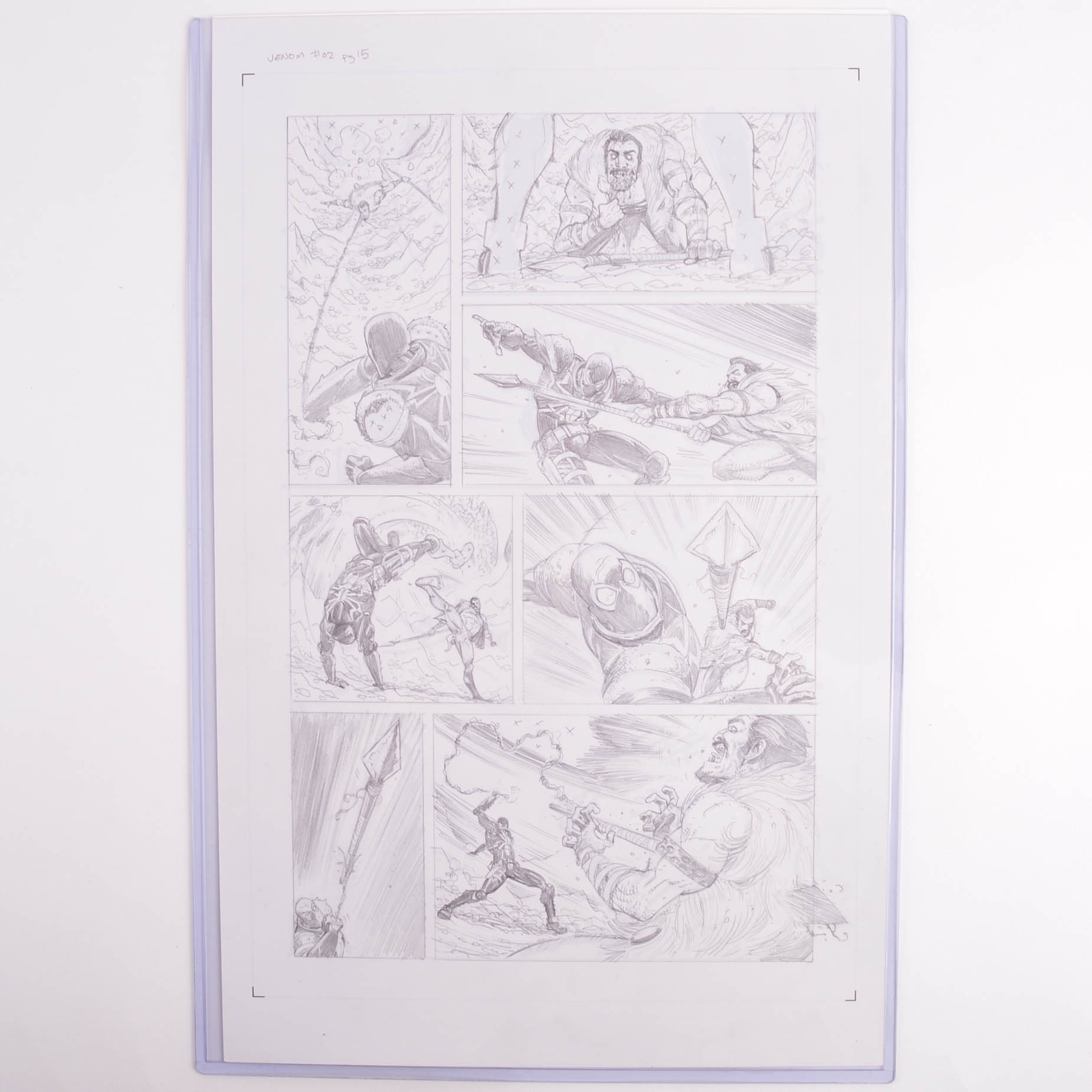 "Venom" Issue #2 Page 15 Original Published Page Art