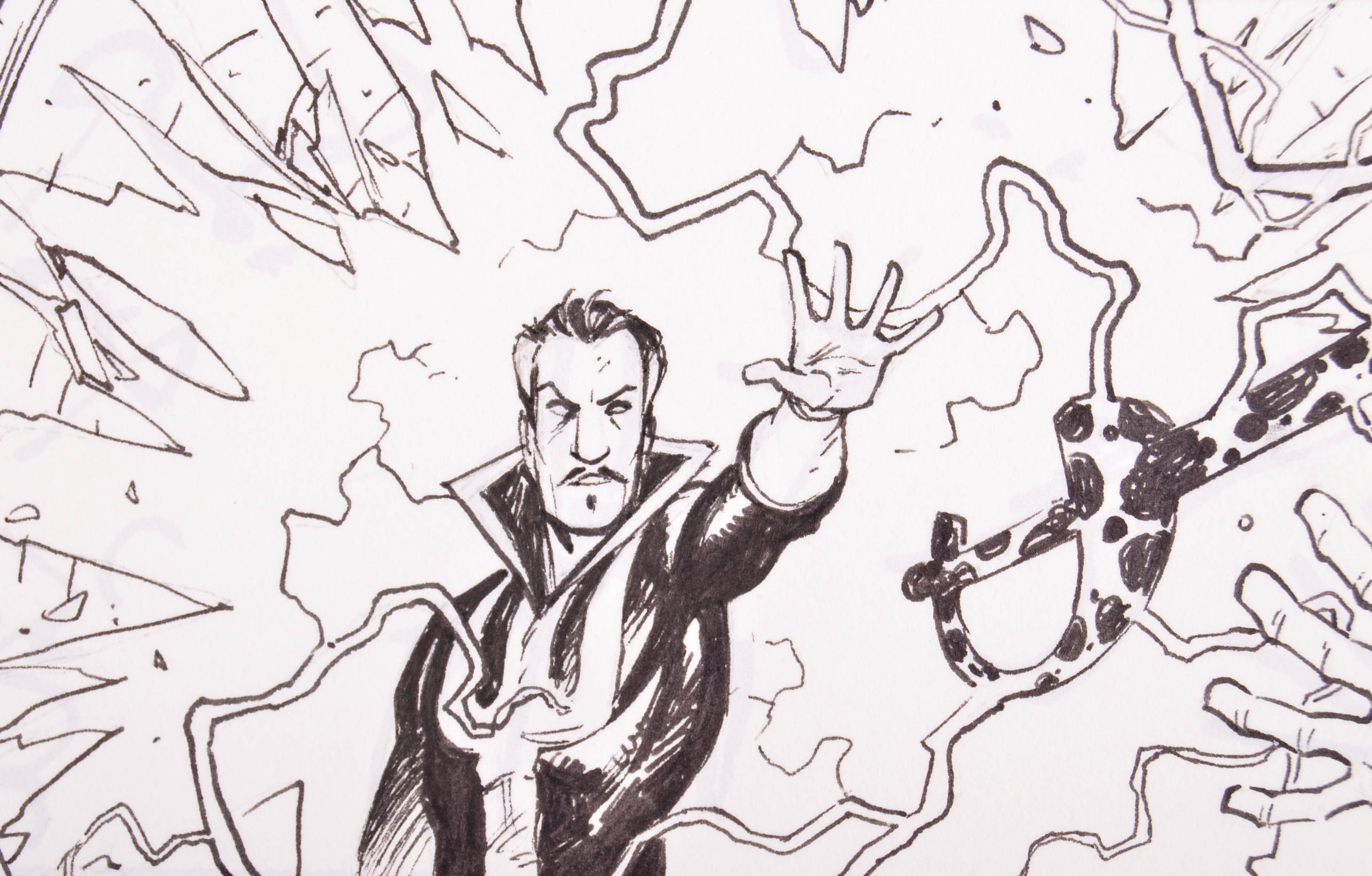 Deadpool Issue #3 Page 19 Original Published Page Art