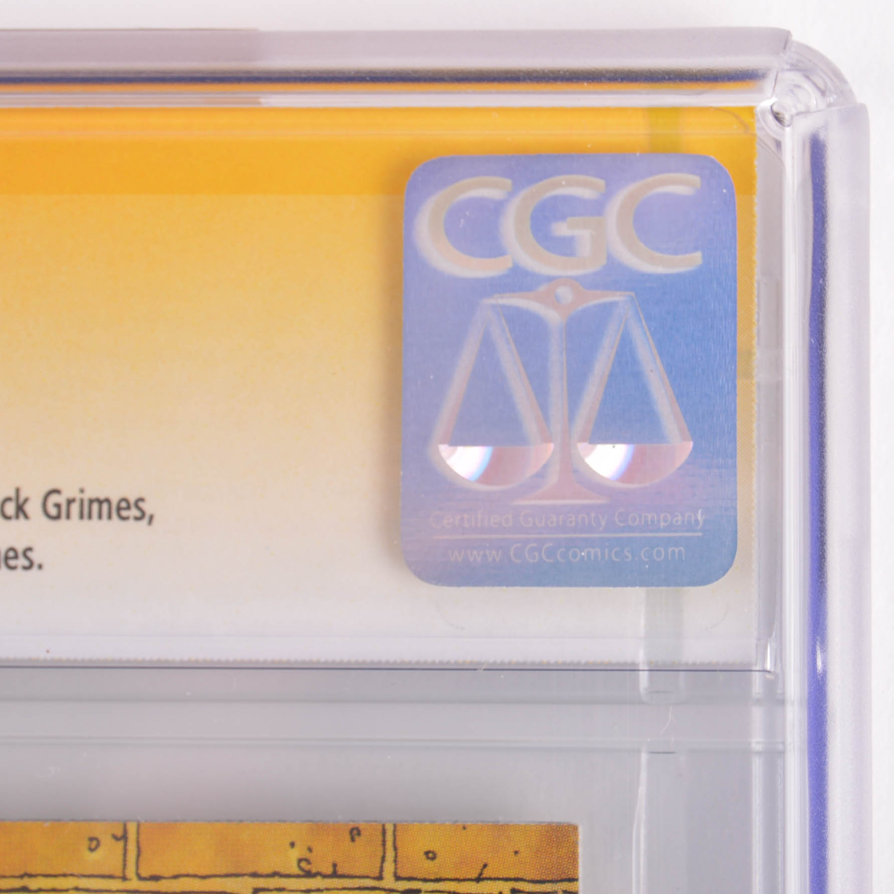 CGC Graded 9.8 Double Sketched and Signed The Walking Dead Issue #1 First Printing